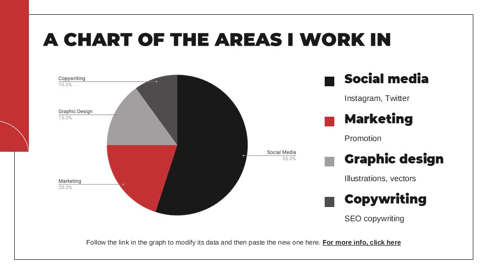 Red Color Palette Portfolio Presentation Template 15