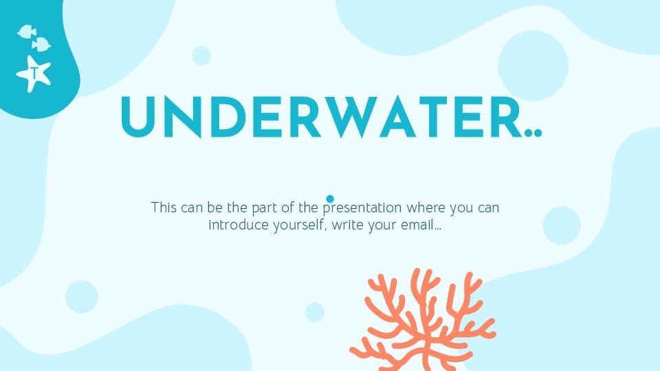 Sea Life PowerPoint Template 3