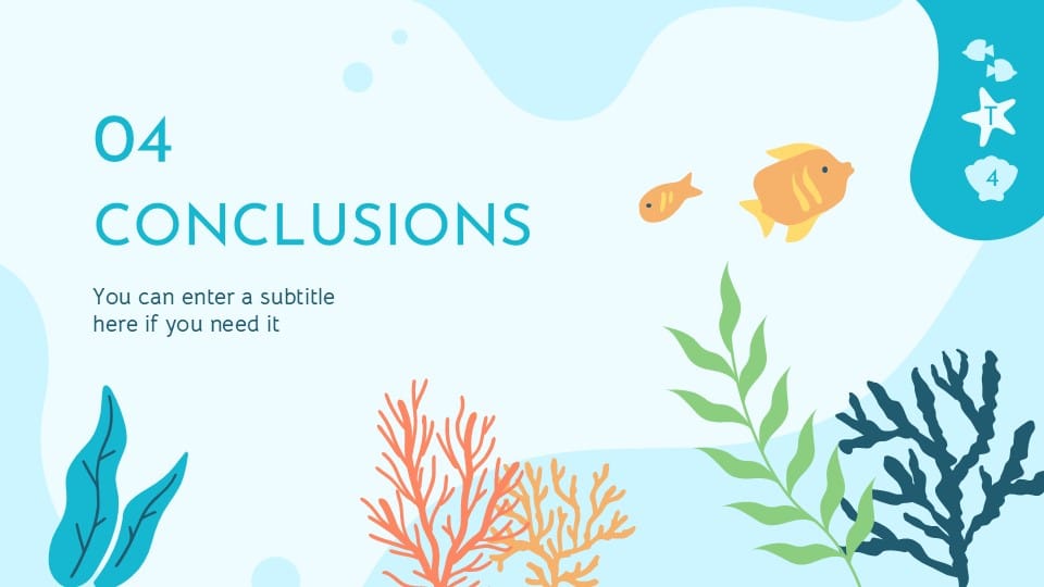 Sea Life PowerPoint Template 41