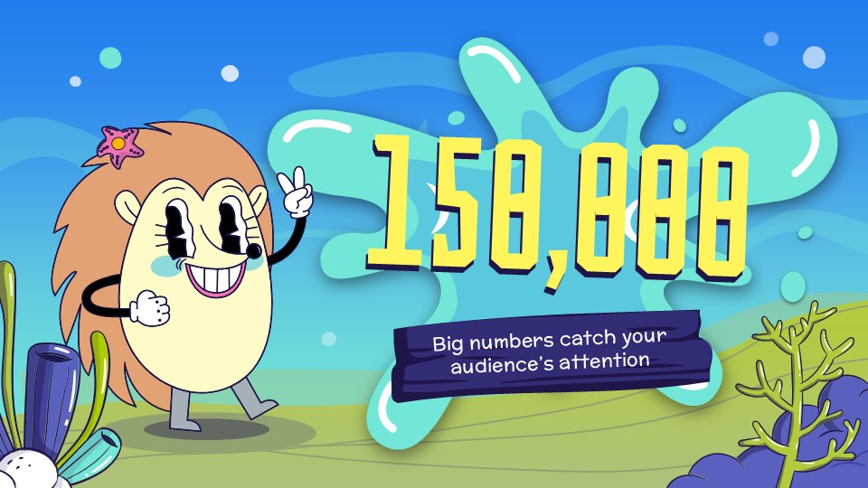 Sponge Funny Characters Powerpoint Template 14