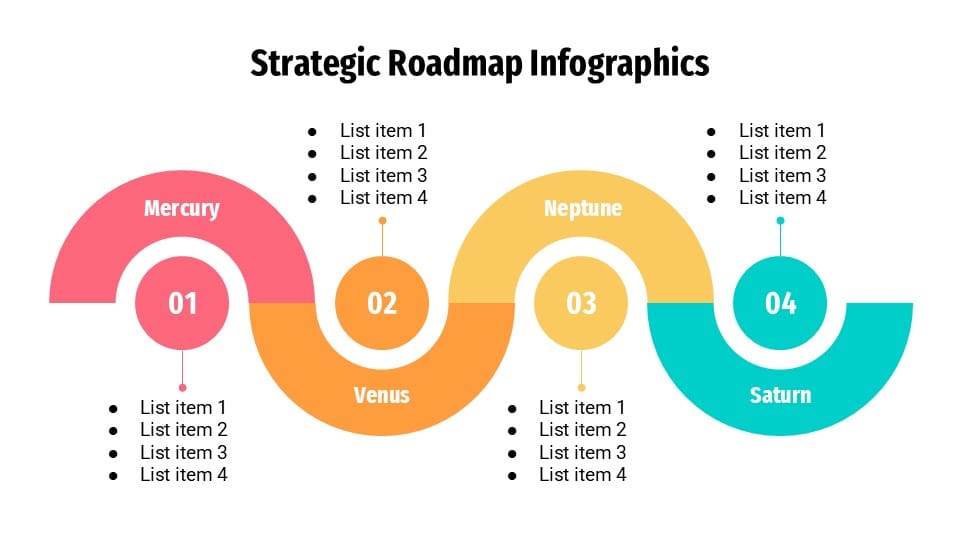 Strategic Roadmap Infographics 5