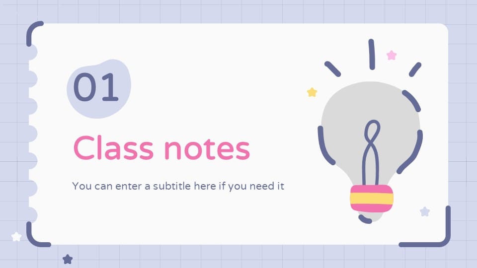 Study Guide for Middle School Students PowerPoint Template 4