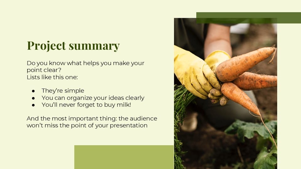 Sustainable Agriculture Project Proposal Presentation 6