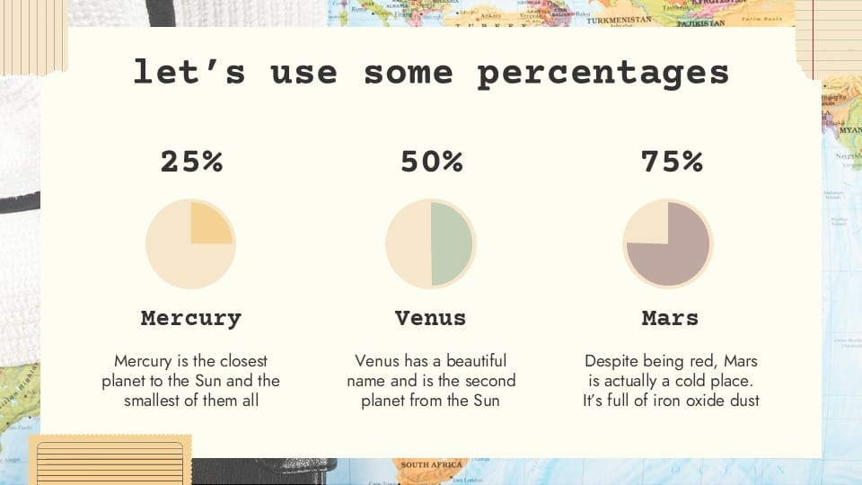 Travel Plan Scrapbook Style PowerPoint Template 17