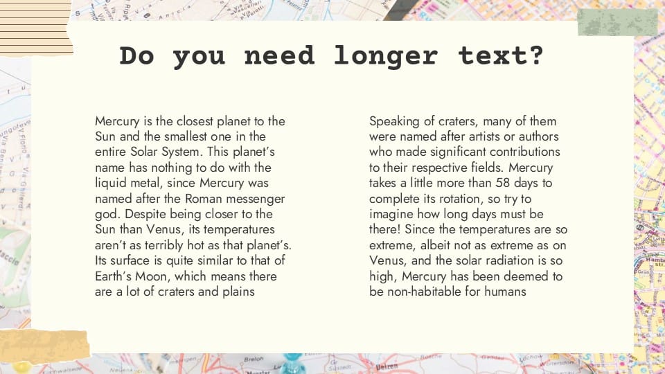 Travel Plan Scrapbook Style PowerPoint Template 5