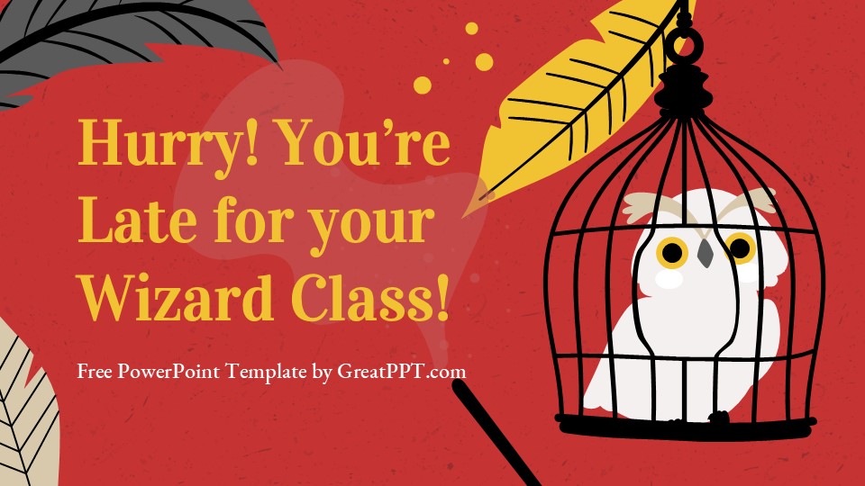Wizard Class PowerPoint Template 1