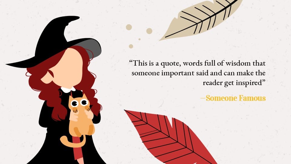 Wizard Class PowerPoint Template 4