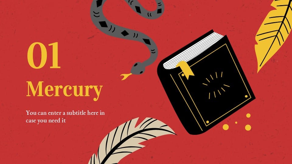 Wizard Class PowerPoint Template 5