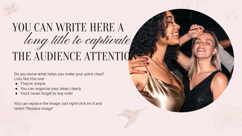 Bachelorette Party Ideas Powerpoint Template 3