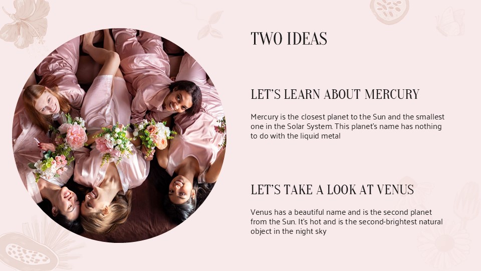 Bachelorette Party Ideas Powerpoint Template 6