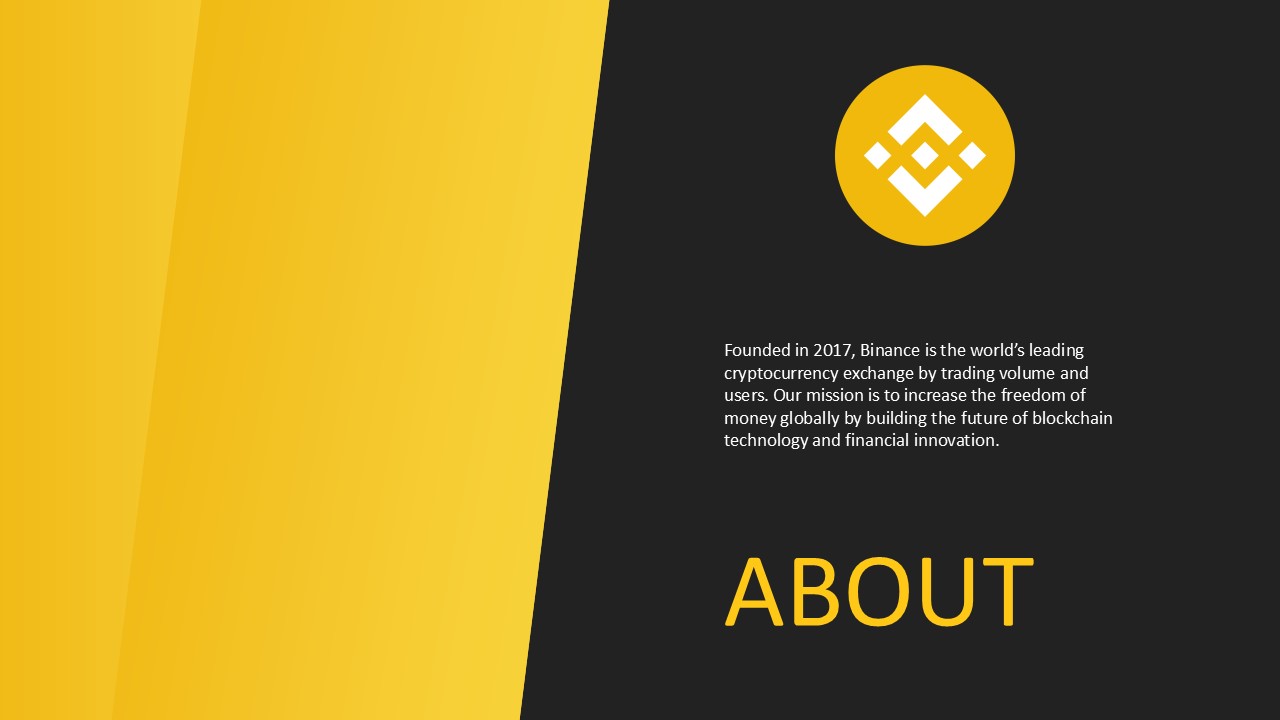 Binance Powerpoint Template 3