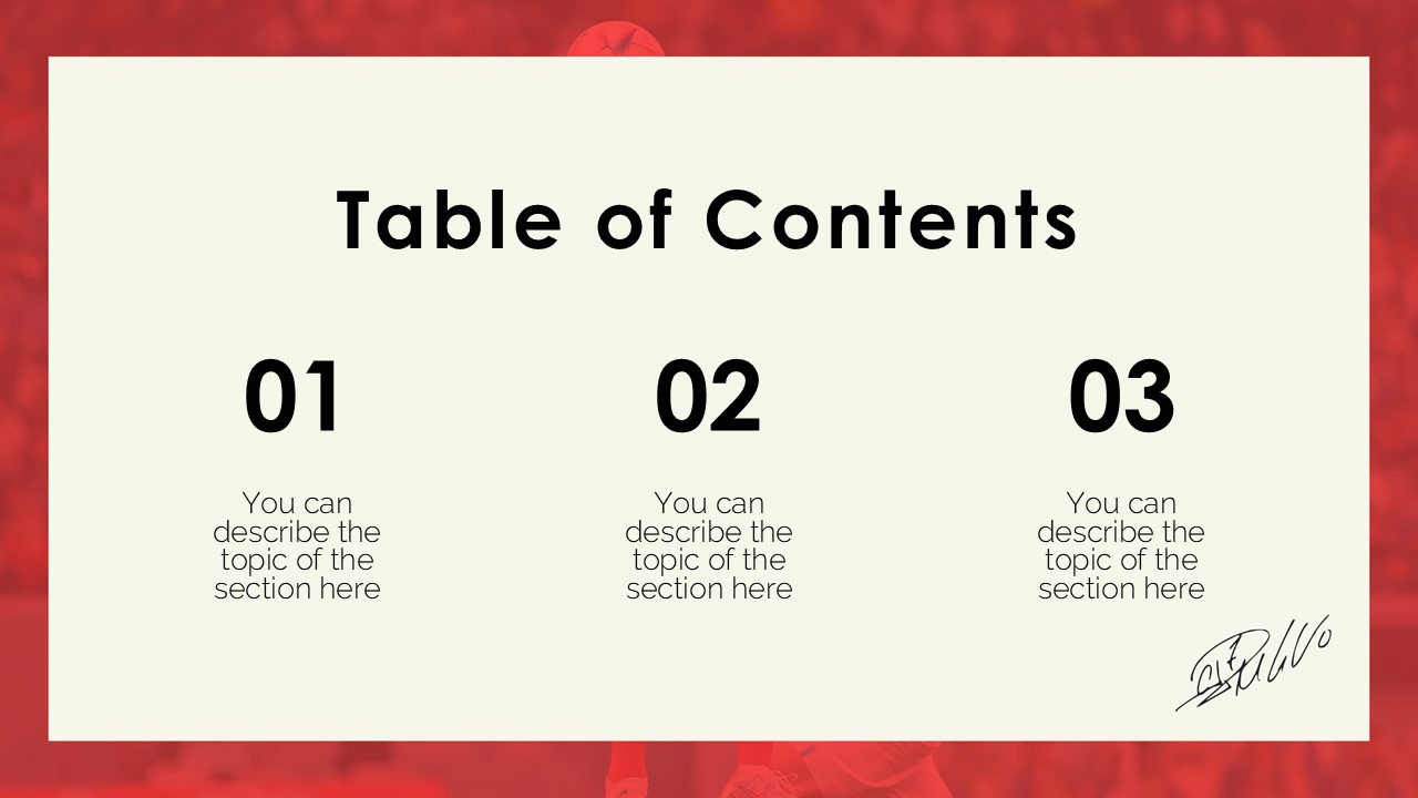 Cristiano Ronaldo Powerpoint Template 2