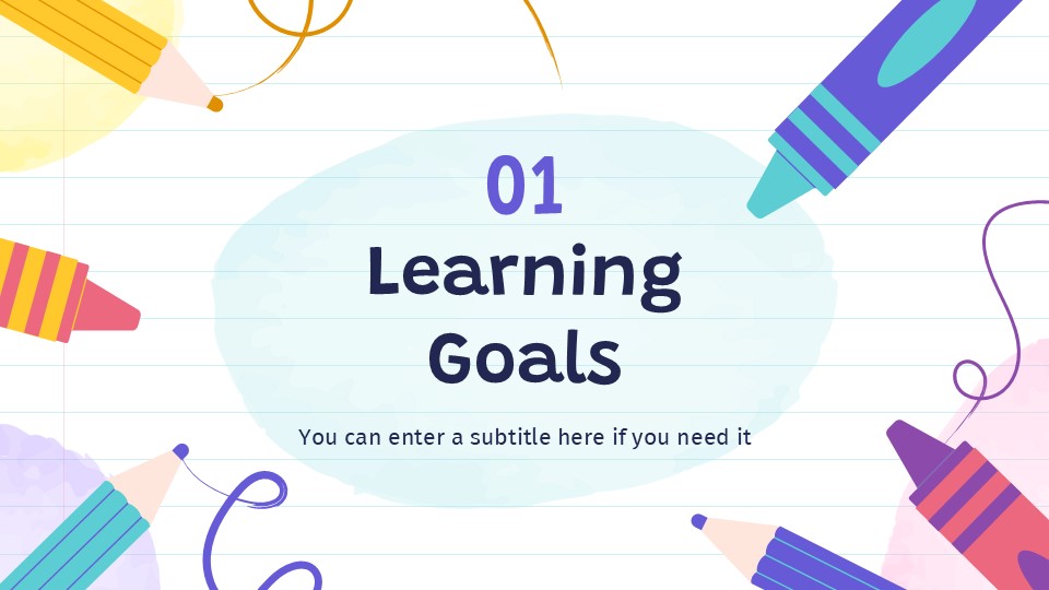 Cute School Assignments Theme For Powerpoint & Google Slides 3