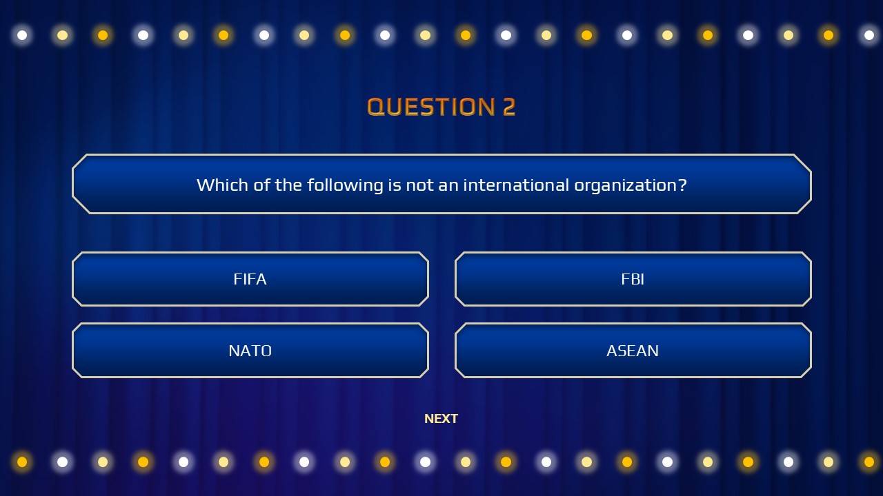 Family Feud Quiz Powerpoint Template & Google Slides Theme 3