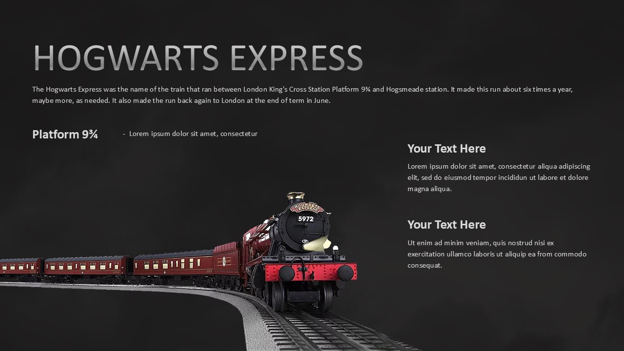 Free Animated Harry Potter Presentation Template 12