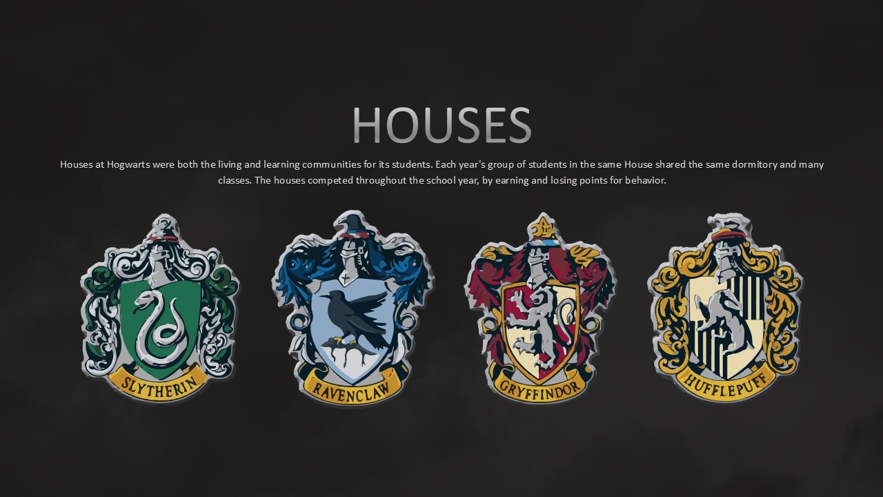 Free Animated Harry Potter Presentation Template 4