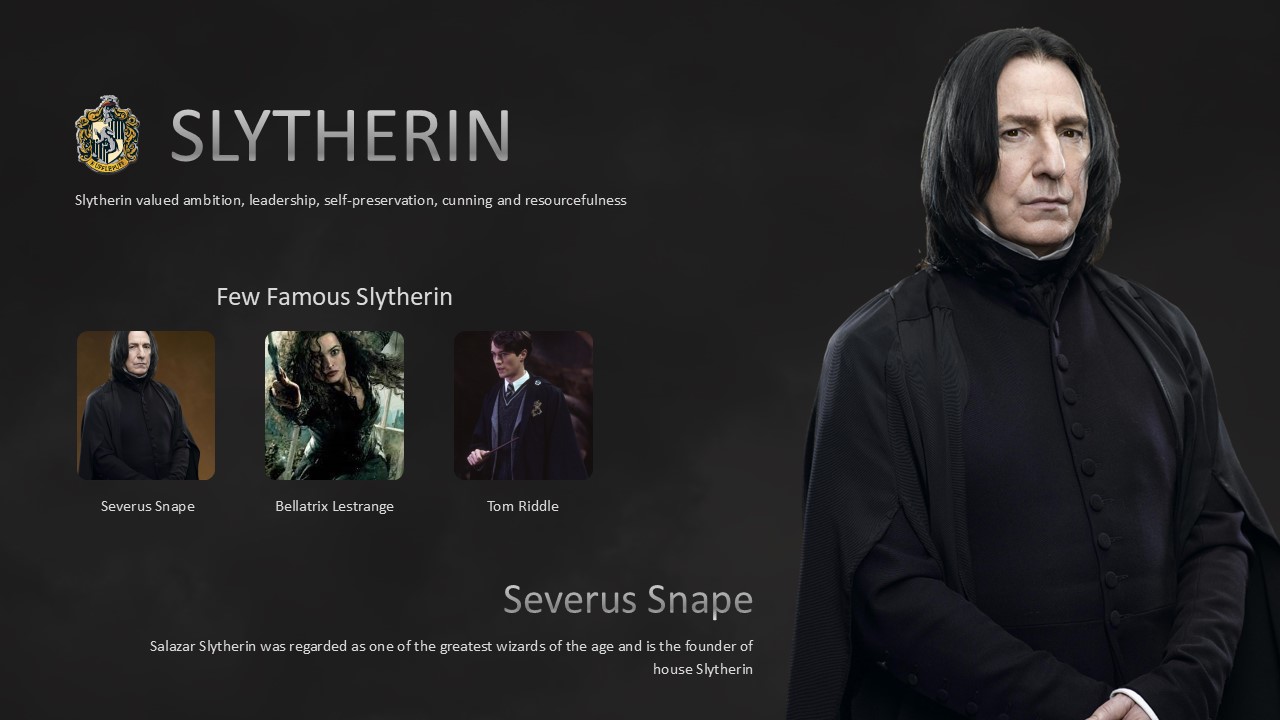Free Animated Harry Potter Presentation Template 8