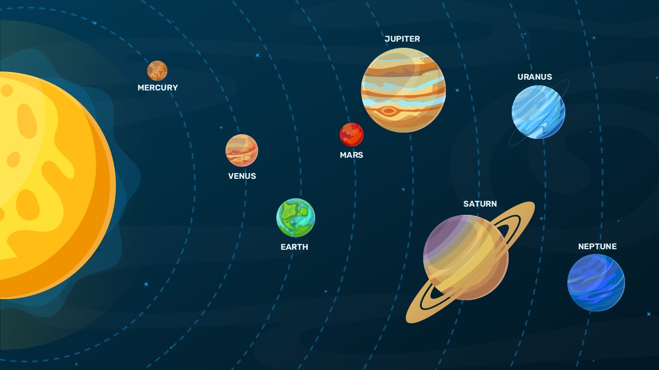 Free Animated Solar System Powerpoint Template 2