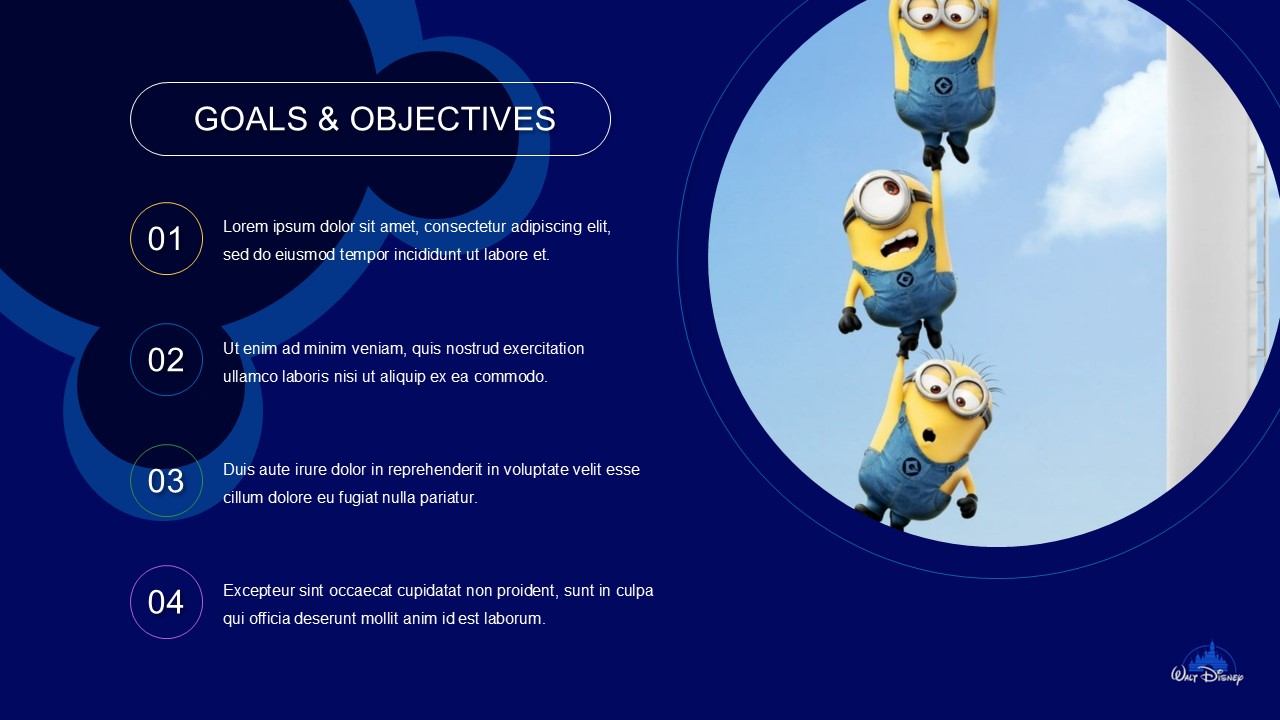 Free Animated Walt Disney Powerpoint Template 3