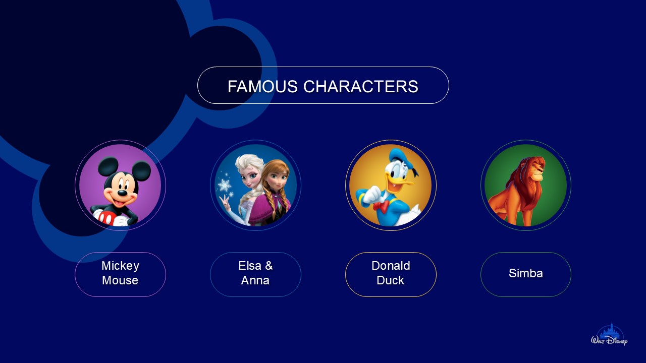 Free Animated Walt Disney Powerpoint Template 5