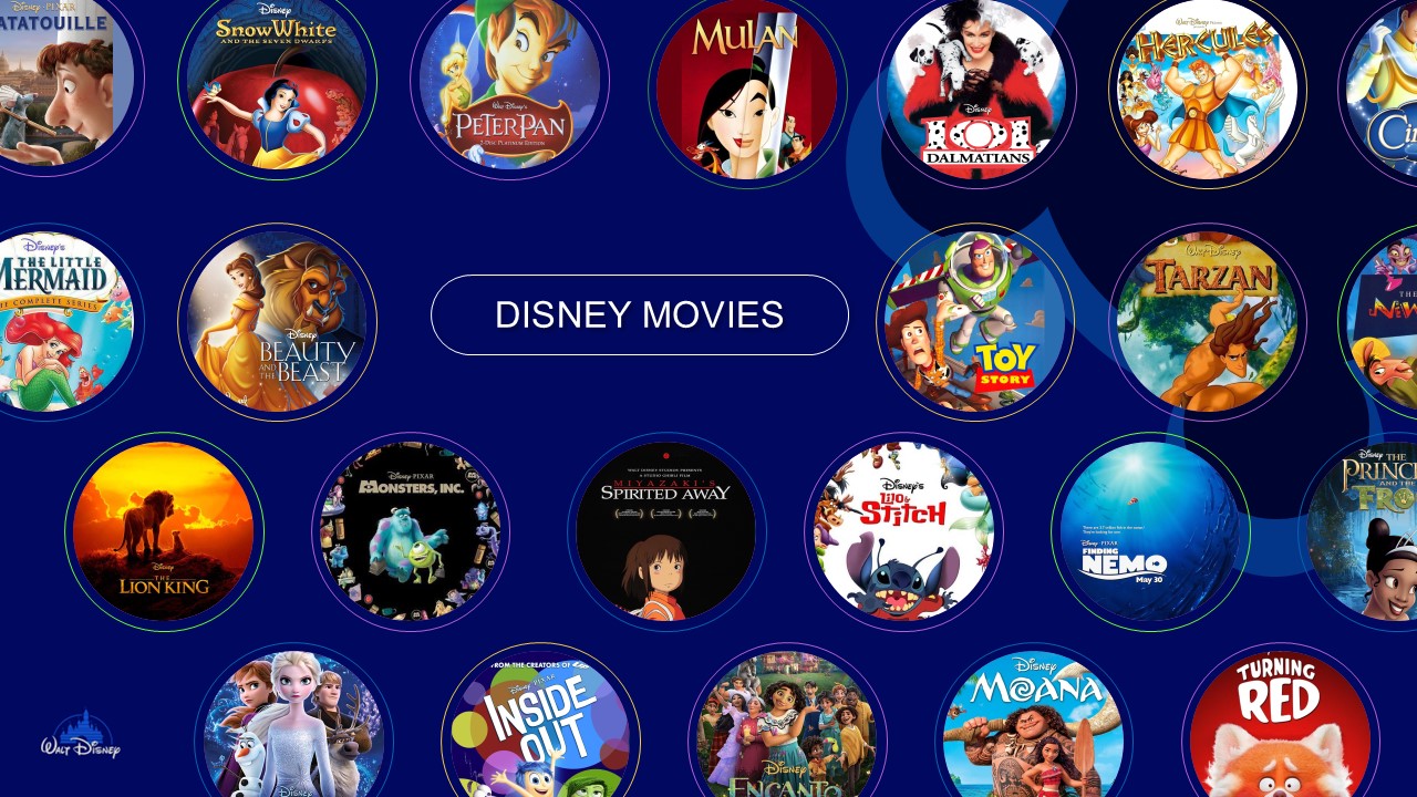 Free Animated Walt Disney Powerpoint Template 7