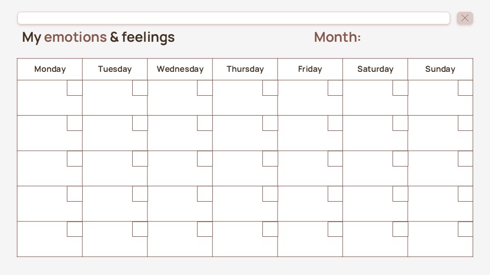 Free Annual Mood Tracking Guide Powerpoint Template 5