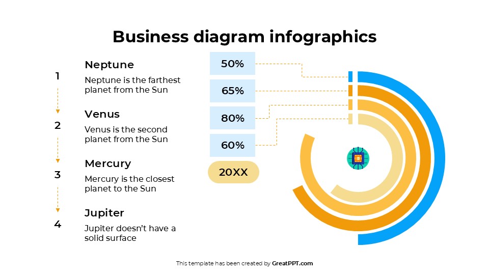 Free Business Diagram Infographics For Powerpoint 4