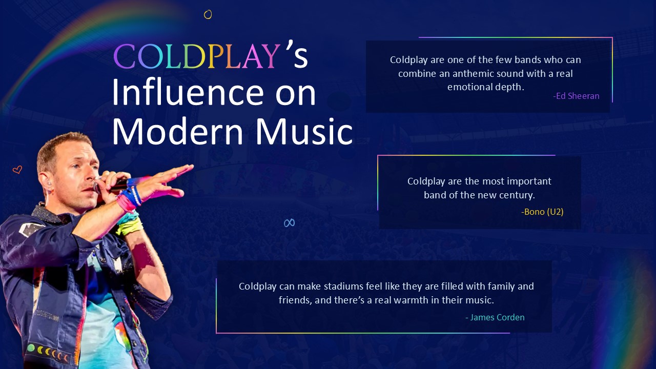 Free Coldplay Band Presentation Theme 11