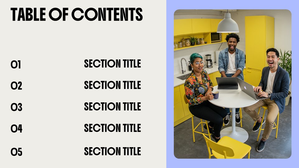 Free Company Culture Powerpoint Template & Slides Theme 2