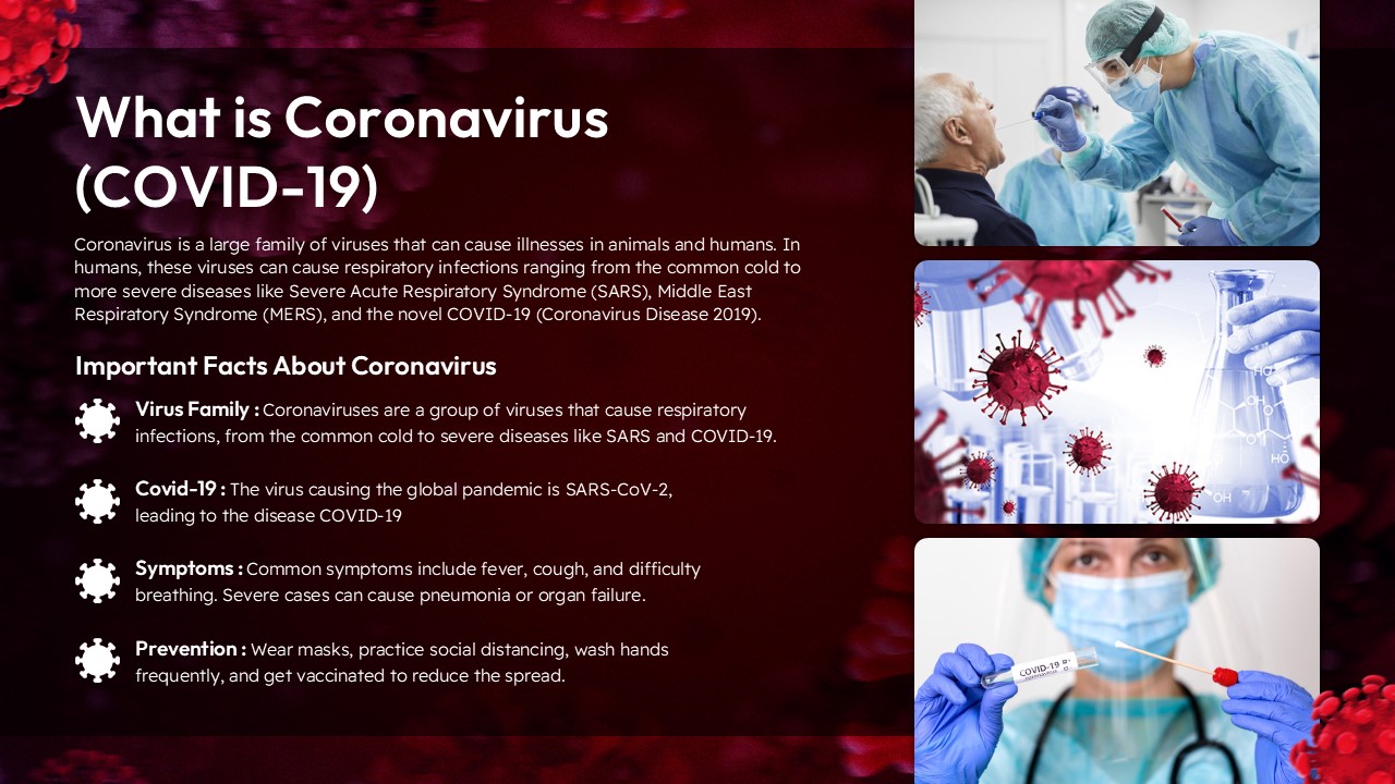 Free Coronavirus Powerpoint Template And Google Slids Theme 2