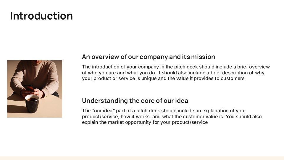 Free Investor Pitch Deck Template 6