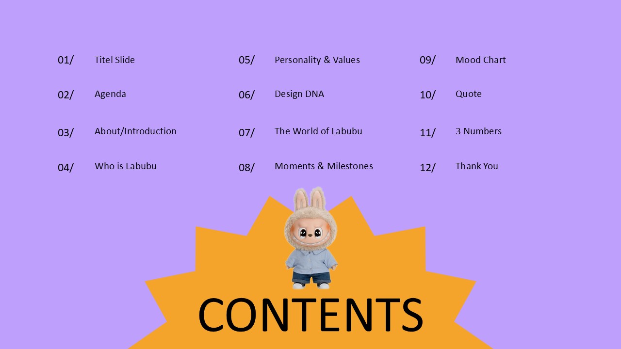 Free Labubu Powerpoint Template 2