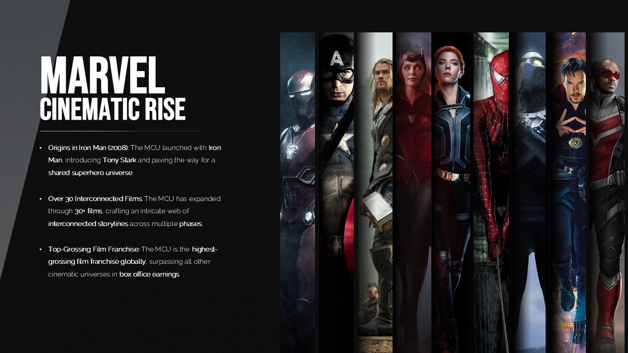 Free Marvel Powerpoint Template 3