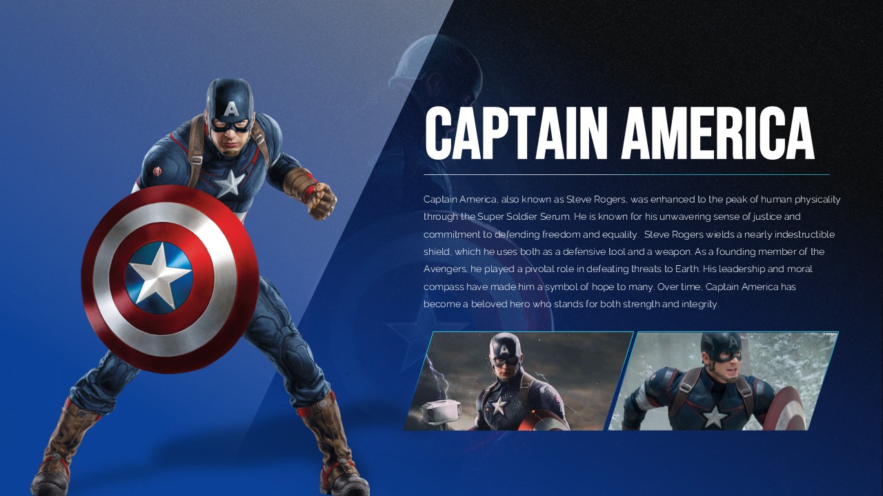 Free Marvel Powerpoint Template 7
