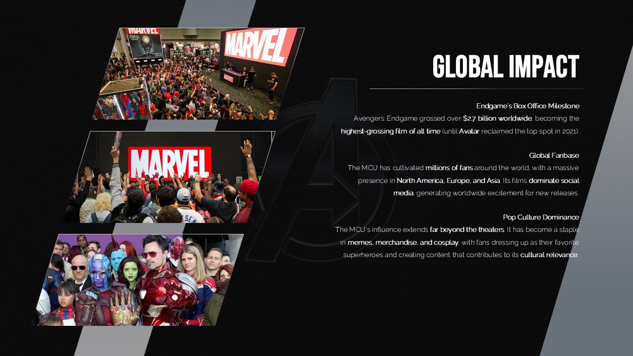 Free Marvel Powerpoint Template 8