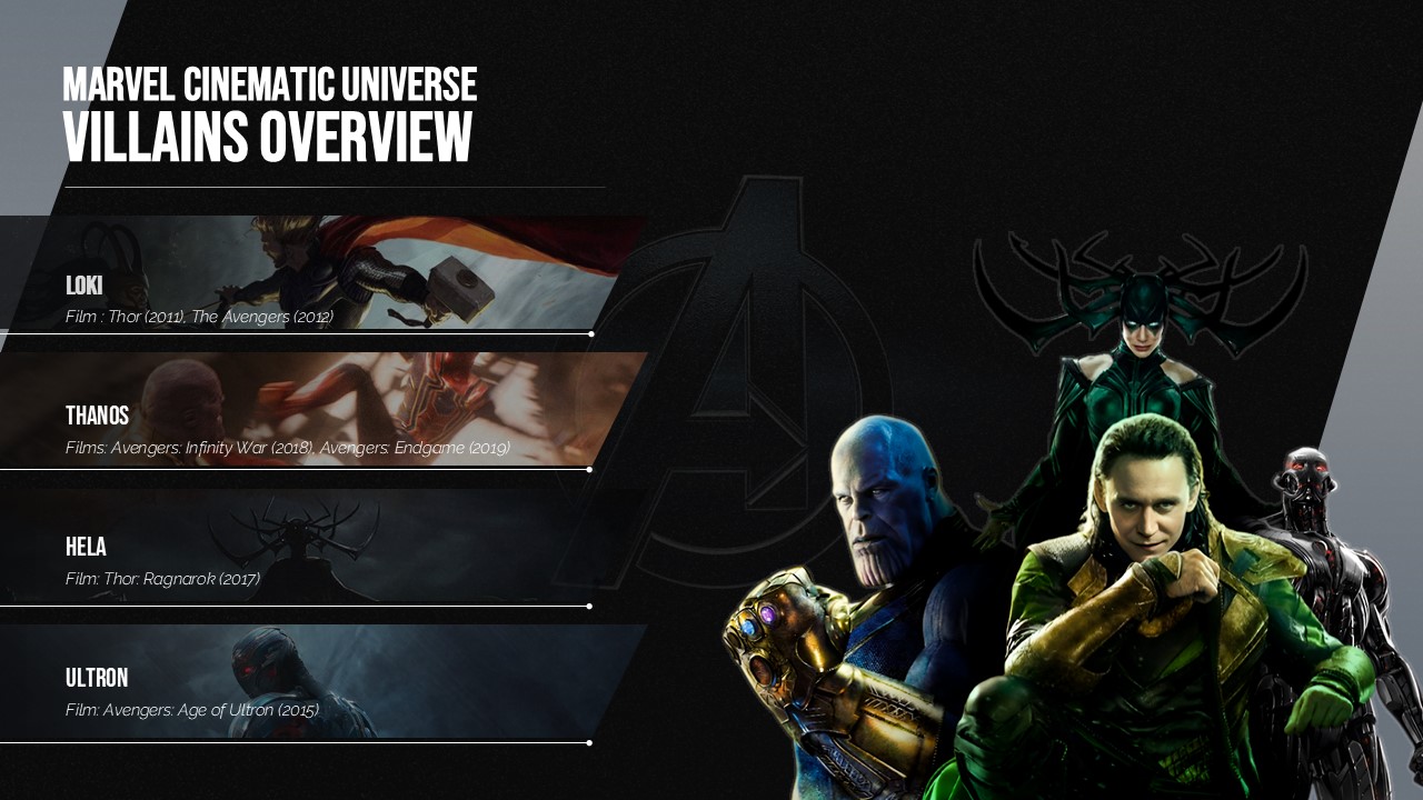 Free Marvel Powerpoint Template 9