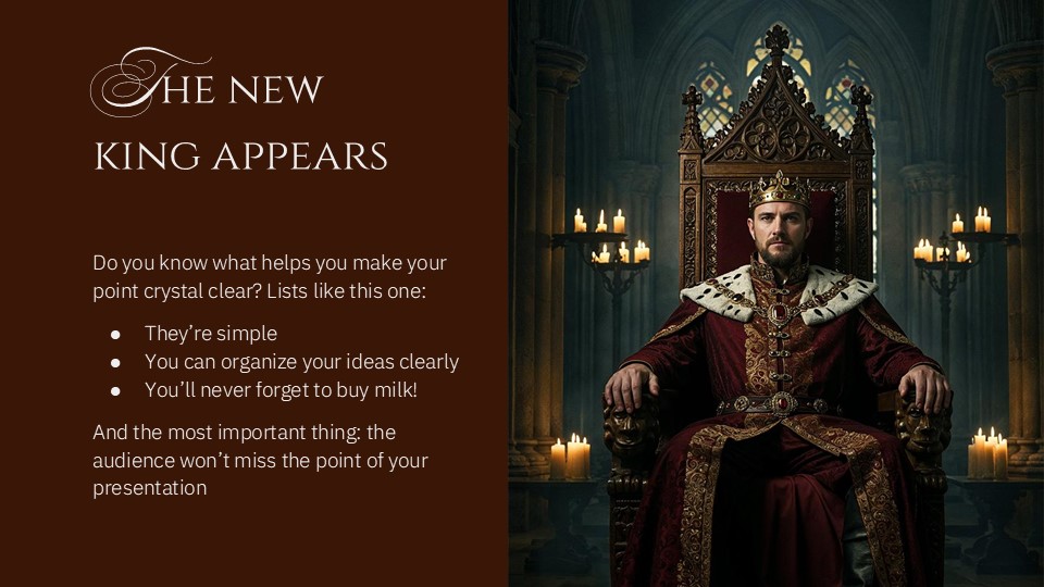Free Medieval Life Powerpoint Template & Google Slides Theme 5