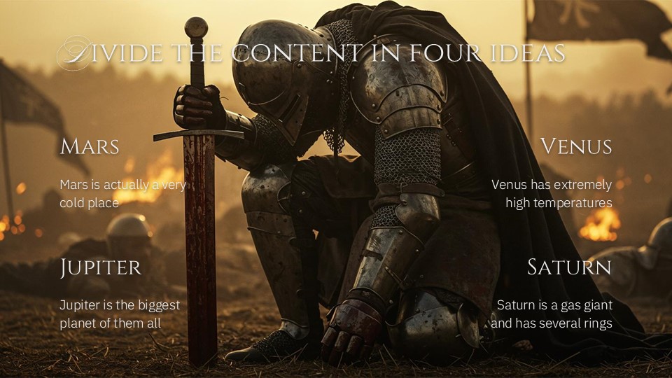 Free Medieval Life Powerpoint Template & Google Slides Theme 8