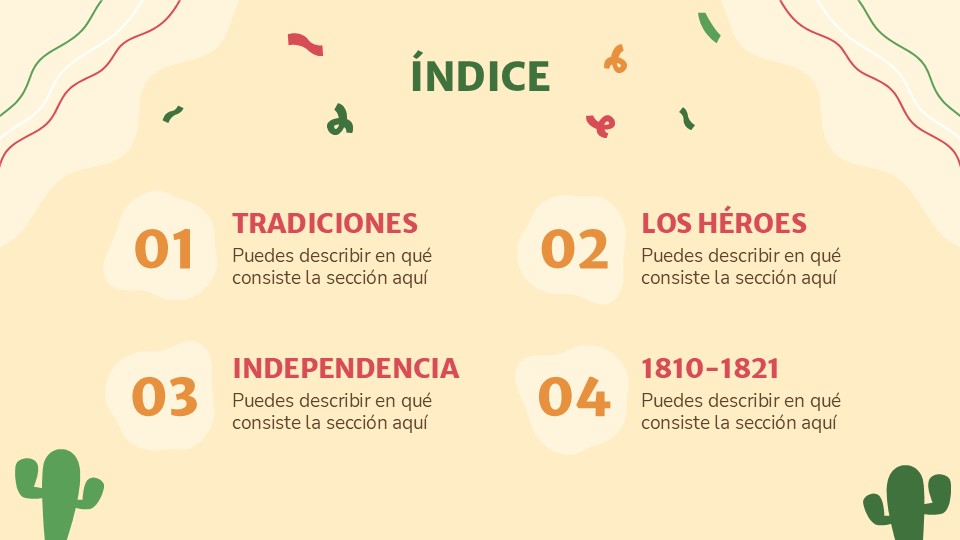 Free Mexico's Independence Day Presentation Template 2