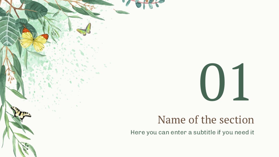 Free Natural Science Thesis Presentation Template 11