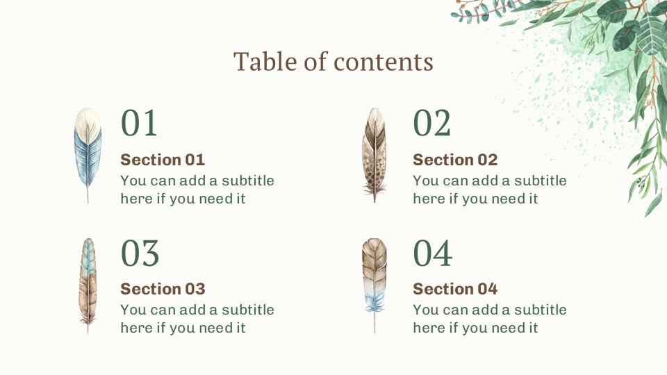 Free Natural Science Thesis Presentation Template 2