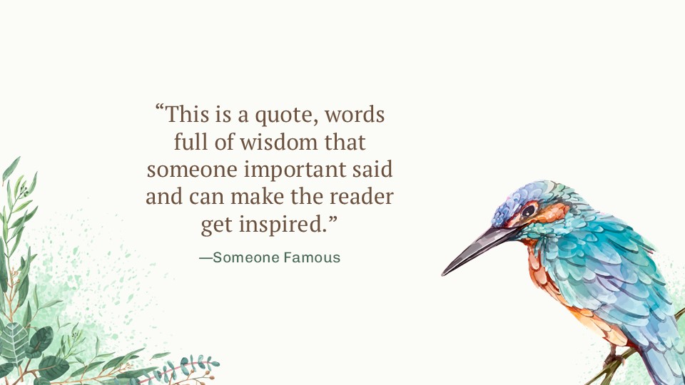 Free Natural Science Thesis Presentation Template 7