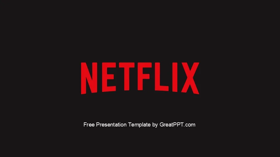 Free Netflix Template Powerpoint Template