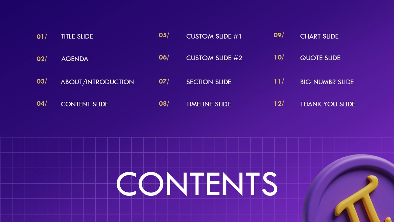 Free Pi Cryptocurrency Presentation Template 2