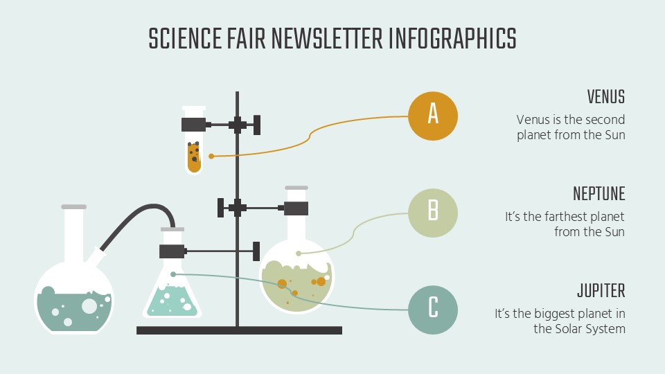 Free Science Fair Newsletter Infographics For Powerpoint 21