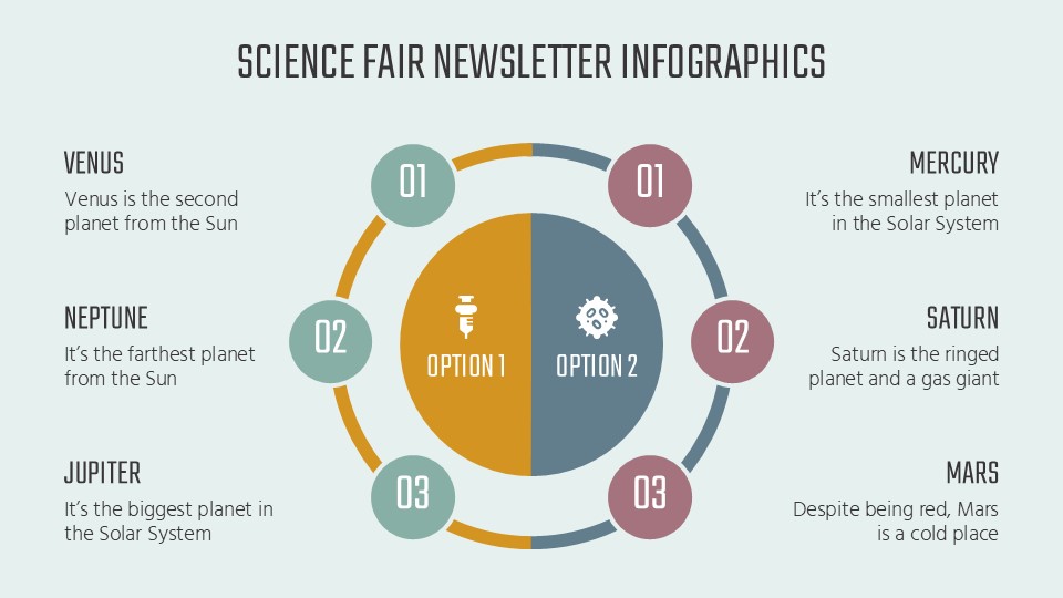Free Science Fair Newsletter Infographics For Powerpoint 5