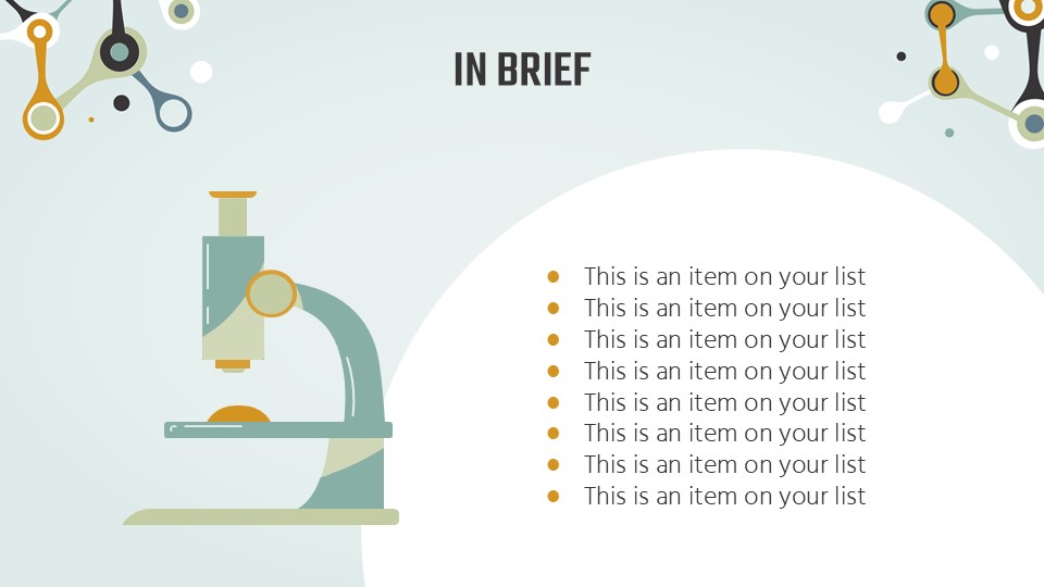 Free Science Fair Newsletter Powerpoint Template 13