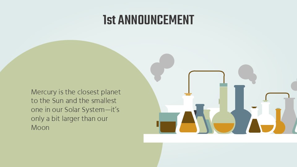 Free Science Fair Newsletter Powerpoint Template 4