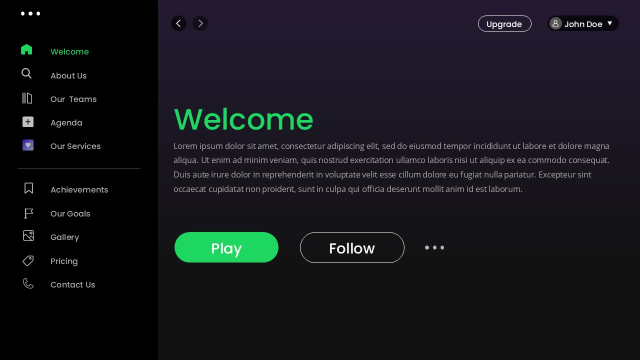 Free Spotify Presentation Theme For Powerpoint & Google Slides 2