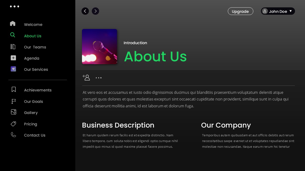 Free Spotify Presentation Theme For Powerpoint & Google Slides 3